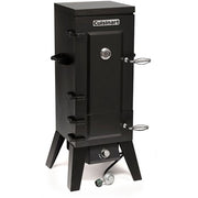 Cuisinart Grill - Vertical Propane Gas Smoker, 4 Racks, 30" Vertical Cooking Space - Black-United Backyard