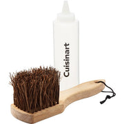 Cuisinart Grill - Wok Cleaning Set, Incl Water Dispenser and Palmyra Cleaning Brush - Wood-United Backyard