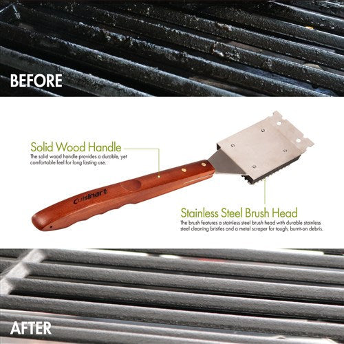 Cuisinart Grill - Wooden Cleaning Brush-United Backyard