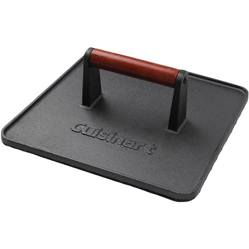Cuisinart Grill - XL Cast Iron Griddle Press 10" x 10"-United Backyard