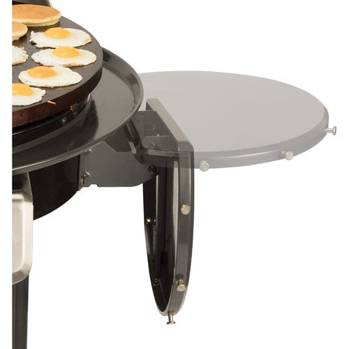 Cuisinart Grill - XL Outdoor Griddle Cooking Center, 30" Diameter, 706 Sq Inches, 360 Degrees - Black/Stainless-United Backyard