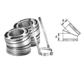 DuraVent - 8" DuraPlus 30 Degree Elbow Kit-United Backyard