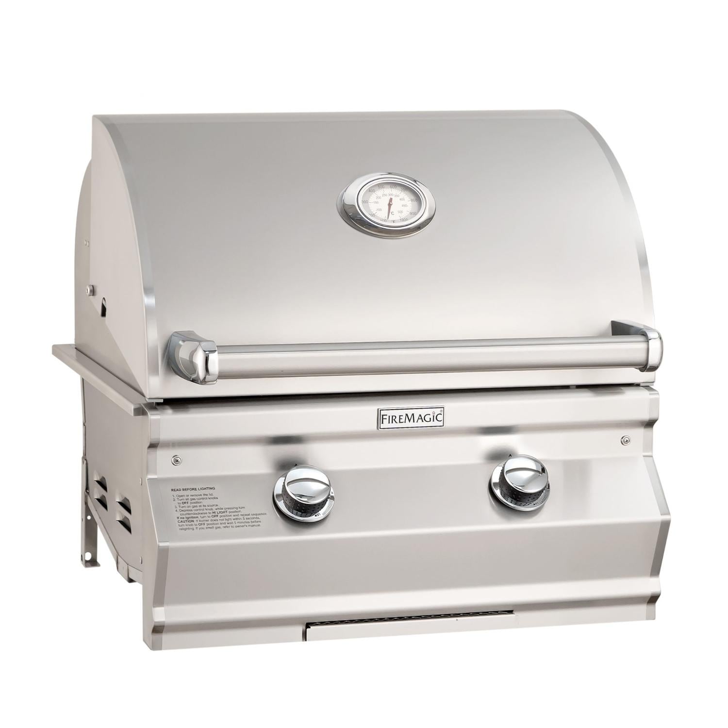 Fire Magic - 24" Choice Multi-User Built-In Grill with Analog Thermometer - Natural Gas-United Backyard