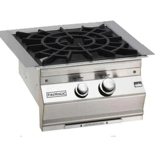 Fire Magic - 24-Inch Classic Power Burner with Porcelain Coated Cast Iron Grid, Natural Gas-United Backyard