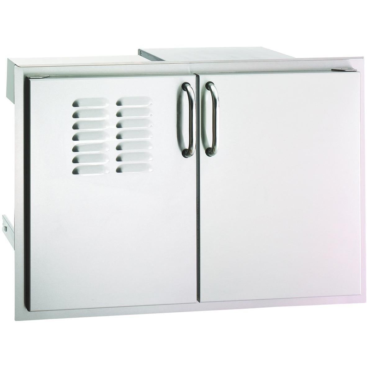 Fire Magic - 30-Inch Double Access Door with Drawers And Propane Tank Storage-United Backyard