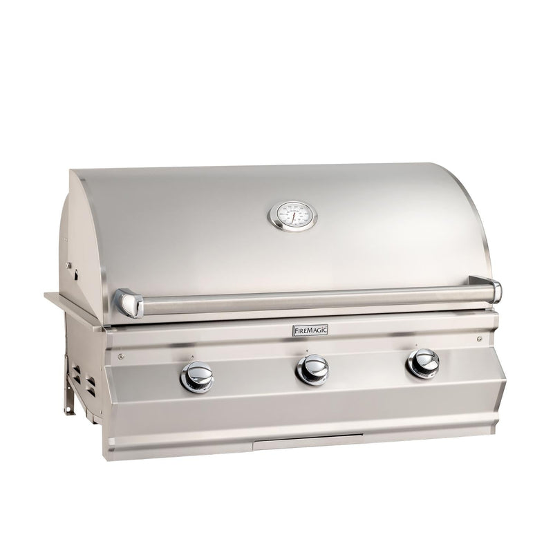Fire Magic - 36-Inch Choice Built-In Liquid Propane Gas Grill In Stainless Steel-United Backyard