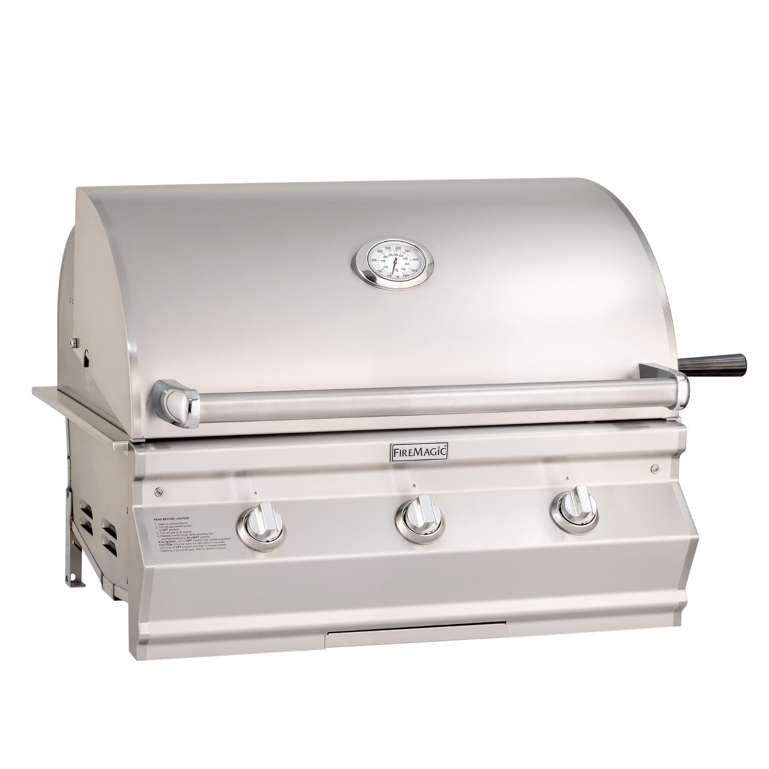 Fire Magic - Choice Multi-User Accessible CMA540I 30" Built-In Grill With Analog Thermometer - Natural Gas-United Backyard