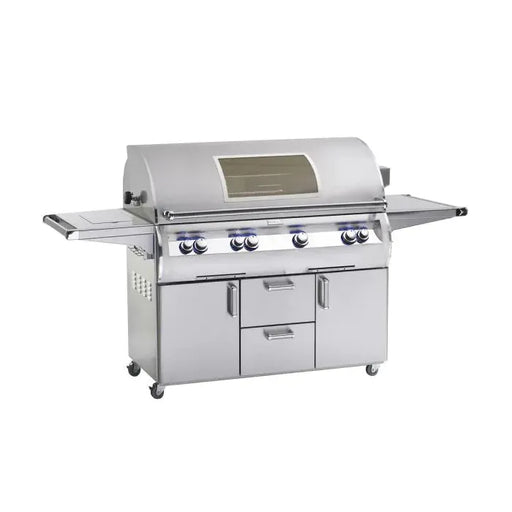 Fire Magic - Echelon Diamond E1060s 48-Inch A Series Freestanding Gas Grill With Rotisserie, Single Side Burner, Analog Thermometer & Magic View Window, Propane-United Backyard