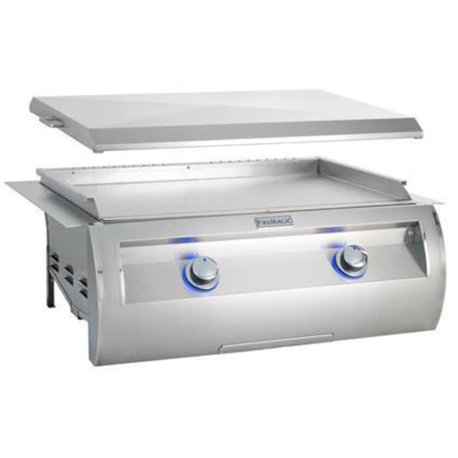 Fire Magic - Echelon Diamond E660I 30-Inch Built-In Natural Gas Griddle With Stainless Steel Cover-United Backyard