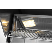 Fire Magic - Echelon Diamond E790i 36" Built-In Grill with Backburner, Rotisserie Kit and Analog Thermometer - Natural Gas-United Backyard