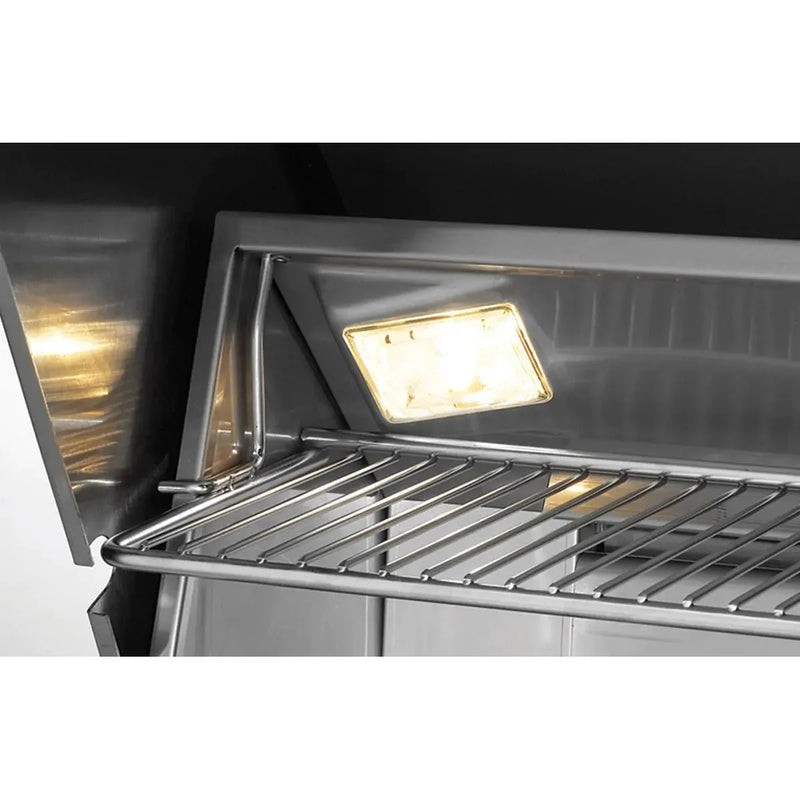 Fire Magic - Echelon Diamond E790i 36" Built-In Grill with Backburner, Rotisserie Kit and Analog Thermometer - Natural Gas-United Backyard