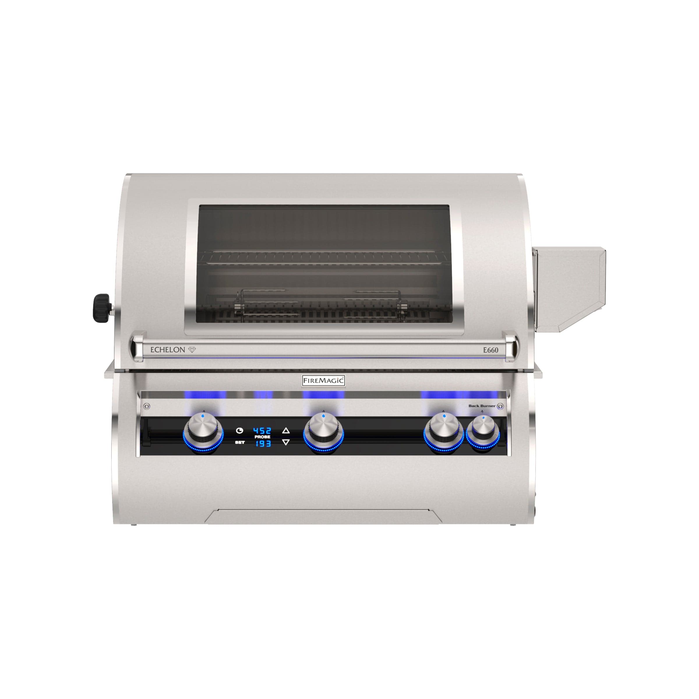 Fire Magic - Echelon E660i Built-In Grill With Digital Thermometer - Natural Gas-United Backyard