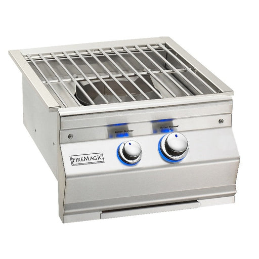 Fire Magic Grills - Aurora 19 Inch Built-In Power Burner with Stainless Steel Grid, Natural Gas-United Backyard