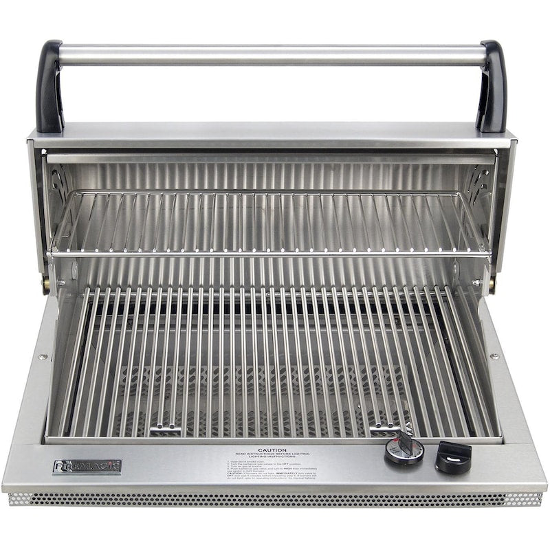 Fire Magic - Legacy Deluxe Classic Built-In Countertop Grill in Stainless Steel - Natural Gas-United Backyard