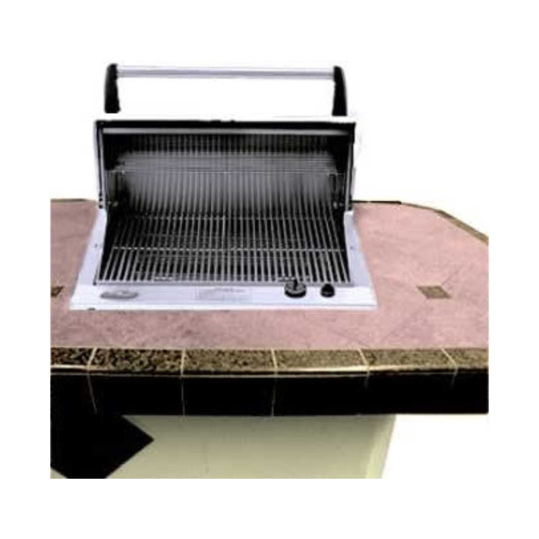 Fire Magic - Legacy Deluxe Classic Built-In Countertop Grill in Stainless Steel - Natural Gas-United Backyard