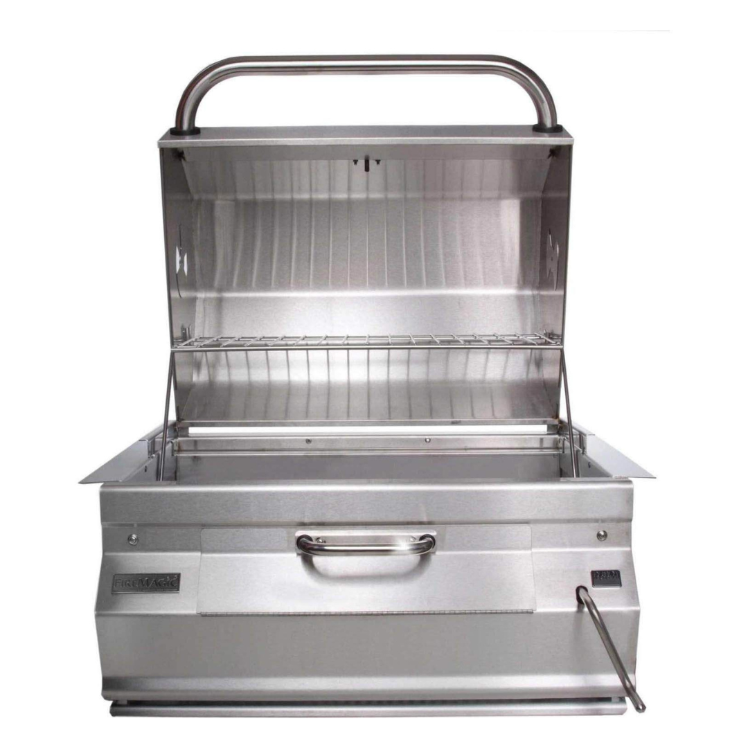 Fire Magic - Stainless Steel 30" Built-In Charcoal Grill-United Backyard