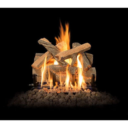 Grand Canyon - 18" to 42" Arizona Juniper Vented Gas Logs-United Backyard