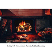 Grand Canyon - 18" to 42" Arizona Weathered Oak Charred Vented Gas Logs-United Backyard