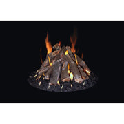 Grand Canyon - 18" to 48" Arizona Weathered Oak Outdoor Fire Pit Gas Logs-United Backyard