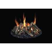 Grand Canyon - 18" to 48" Arizona Weathered Oak Outdoor Fire Pit Gas Logs-United Backyard