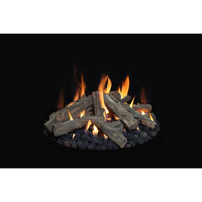 Grand Canyon - 18" to 48" Outdoor Round Flat Stack Fire Pit Kit-United Backyard