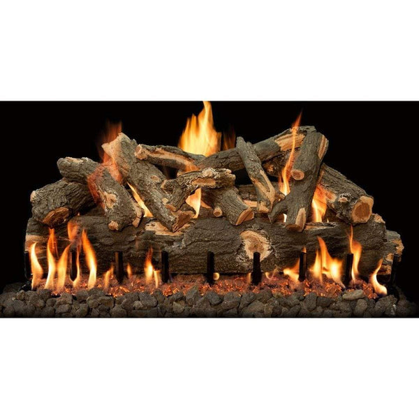 Grand Canyon - 18" to 60" Arizona Weathered Oak See Through Vented Gas Logs-United Backyard