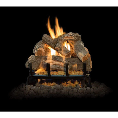 Grand Canyon - 18" to 60" Arizona Weathered Oak Vented Gas Logs-United Backyard