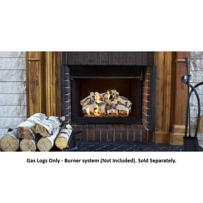 Grand Canyon - 18" to 60" Quaking Aspen Vented Gas Logs-United Backyard