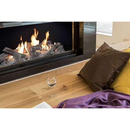 Grand Canyon - 24" to 120" Linear Western Driftwood Vented Gas Logs-United Backyard