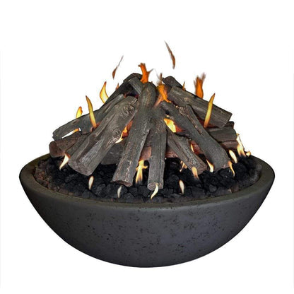 Grand Canyon - 48"x16" Fire Bowl with Tee-Pee Burner-United Backyard