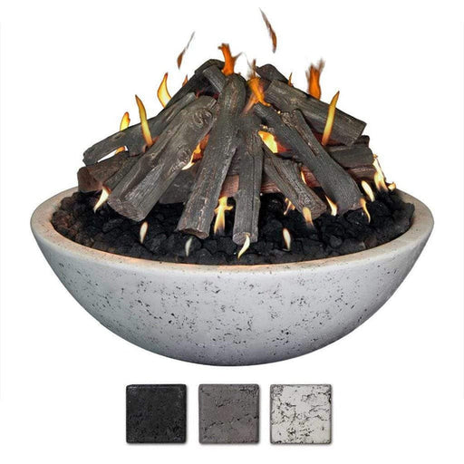 Grand Canyon - 48"x16" Fire Bowl with Tee-Pee Burner-United Backyard