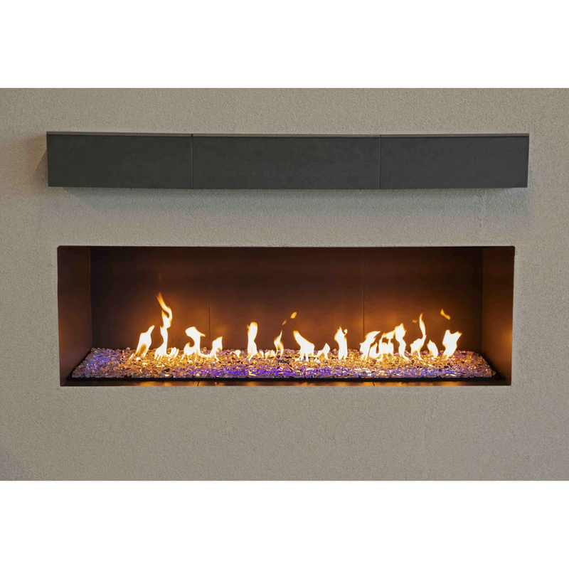 Grand Canyon - Bedrock 84" Vented Contemporary Drop-In Burner - Liquid Propane-United Backyard