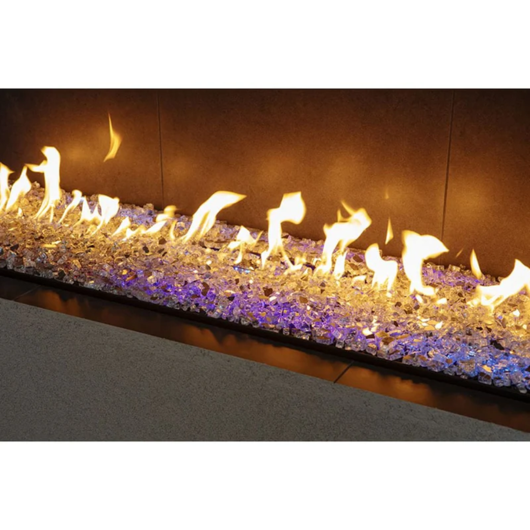 Grand Canyon - Bedrock 84" Vented Contemporary Drop-In Burner - Liquid Propane-United Backyard