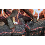 Grand Canyon - GlowFire 36" Arizona Weathered Oak Charred Vented Gas Logs-United Backyard
