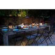 Hanover - 16.7 in Hanging Electric Heater-1 heat settings with Remote - Black-United Backyard