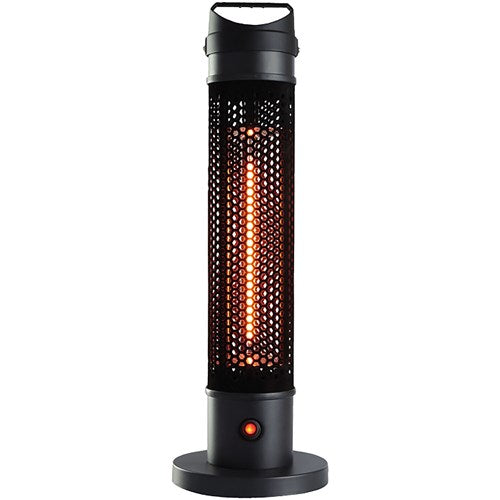 Hanover - 24 in Portable Tabletop Heater-2 heat settings - Black-United Backyard