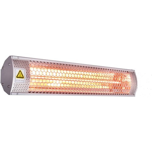 Hanover - 26.5 in Electric Wall/Hanging Heater-2 heat settings, with Remote &tripod - Black-United Backyard