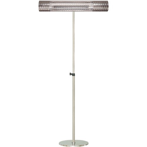 Hanover - 30.7" Electric Infrared Carbon Lamp with Remote Control and Stand - Silver-United Backyard