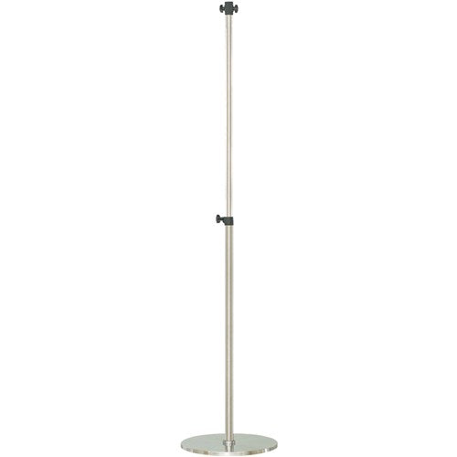 Hanover - 34.6" Electric Carbon Lamp w/Three Heat Levels, Remote and Pole Stand - SILVER-United Backyard