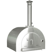 Hanover - 35" Wood Burning Pizza Oven Dome and Cart - Stainless-United Backyard