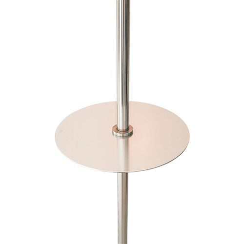 Hanover - 6.8' Electric Infrared Carbon Stand Lamp with Two Heat Levels - Silver-United Backyard
