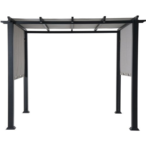 Hanover - 8x10' Steel Pergola - Steel-United Backyard