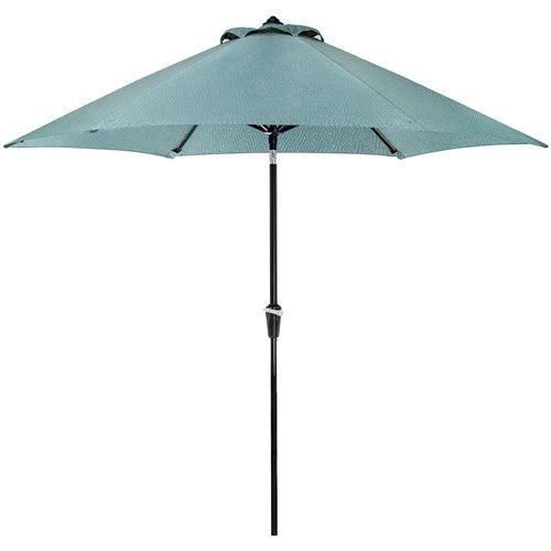 Hanover - 9' Lavallette Umbrella - Blue-United Backyard