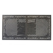 Hanover - Brigantine 9pc: 6 Sling Dining Chairs, 2 Sling Swivel Rockers, Expandable Cast Table - Cast/Tan-United Backyard