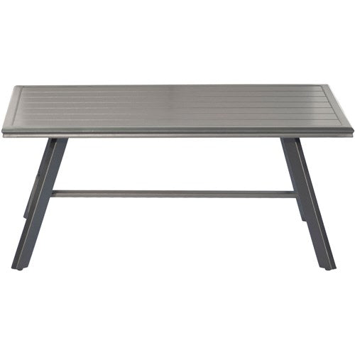 Hanover - Commercial Aluminum Coffee Table - Gunmetal-United Backyard