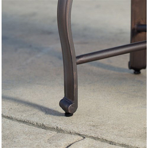 Hanover - Gramercy Woven Coffee Table with Glass Top-United Backyard