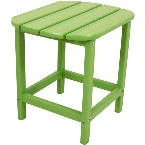 Hanover - Hanover All-Weather 19"x15" Side Table - Lime-United Backyard