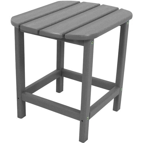 Hanover - Hanover All-Weather 19"x15" Side Table - Slate Gray-United Backyard