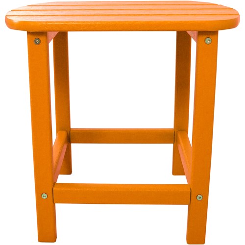 Hanover - Hanover All-Weather 19"x15" Side Table - Tangerine-United Backyard