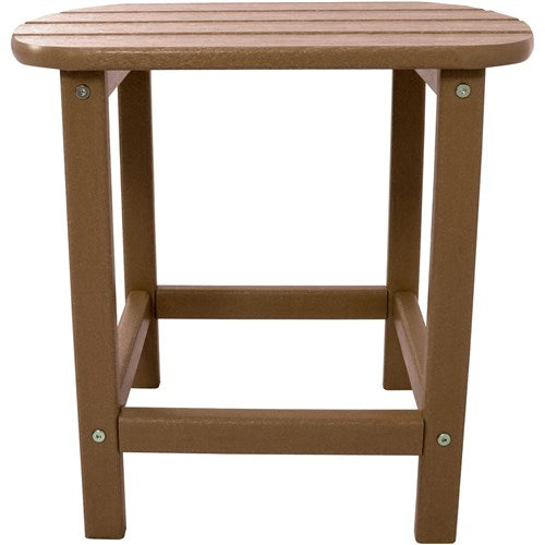 Hanover - Hanover All-Weather 19"x15" Side Table - Teak-United Backyard